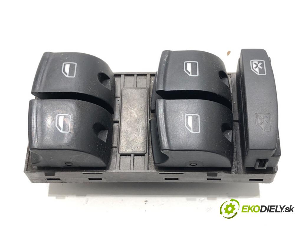 AUDI Q7 4L SUV 2009 176 kW 3.0 TDI quattro 2967 Prepínač okien 4F0959851F (Prepínacie páčky pod volantom)