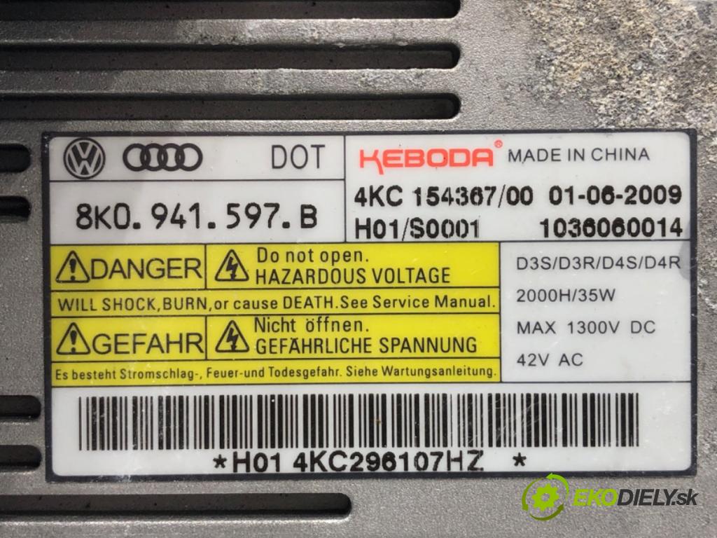 AUDI Q7 4L SUV 2009 176 kW 3.0 TDI quattro 2967 Menič XENON 8K0941597B (Riadiaca jednotka xenónu)