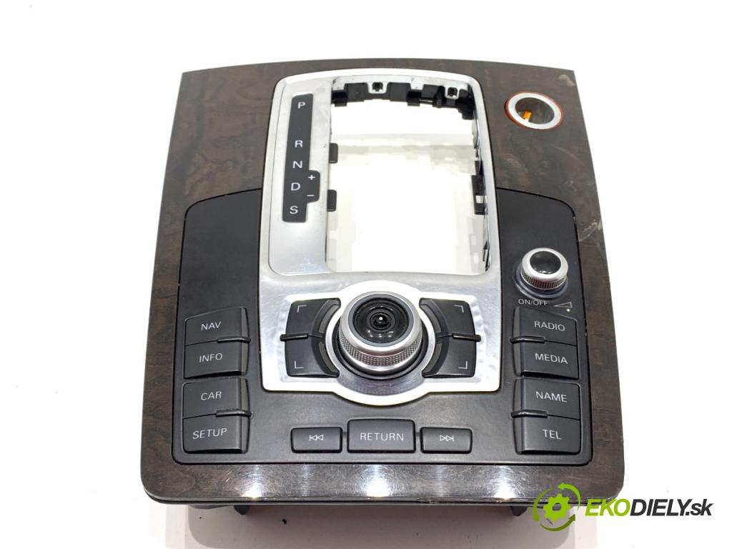 AUDI Q7 4L SUV 2009 176 kW 3.0 TDI quattro 2967 Panel ovládaní radia 4L0864261D (Páčky pod volantem)