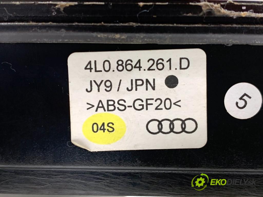 AUDI Q7 4L SUV 2009 176 kW 3.0 TDI quattro 2967 Panel ovládania radia 4L0864261D (Prepínacie páčky pod volantom)