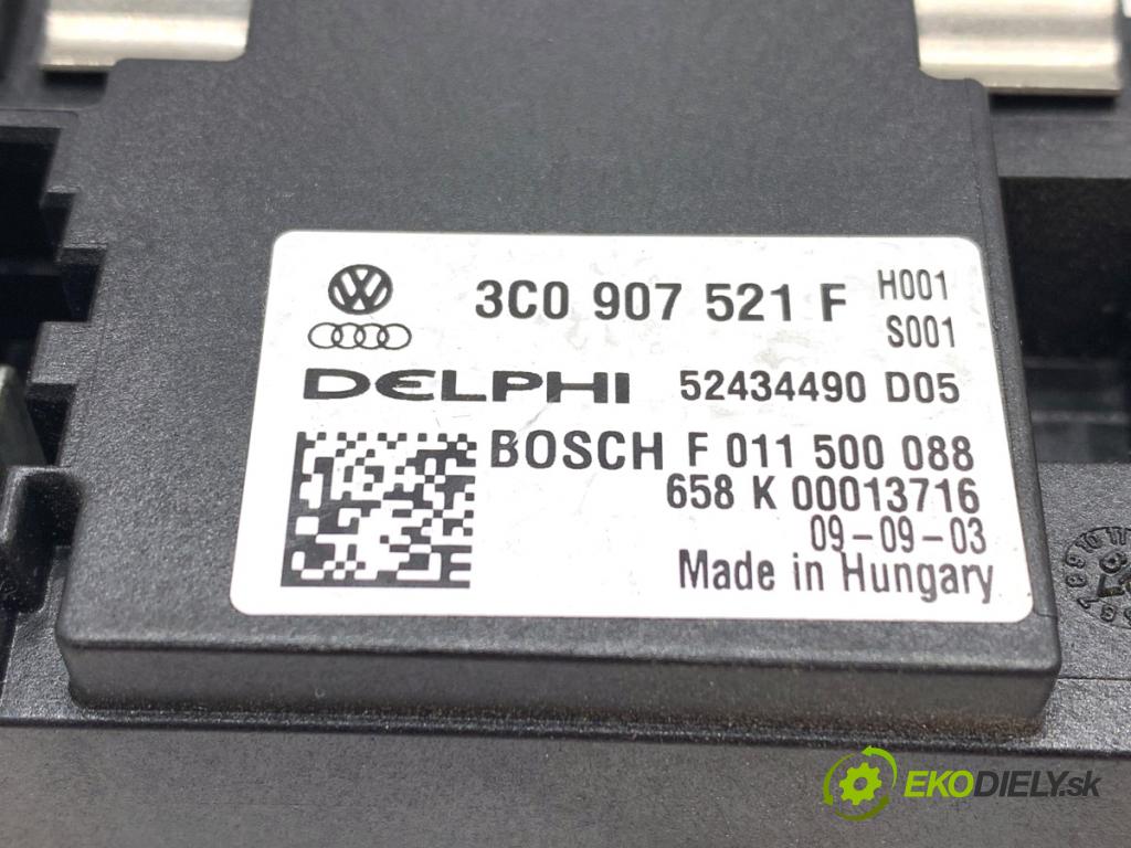 AUDI Q7 4L SUV 2009 176 kW 3.0 TDI quattro 2967 Odpor, rezistor kúrenia vzduchu 3C0907521F (Odpor (rezistor) kúrenia)