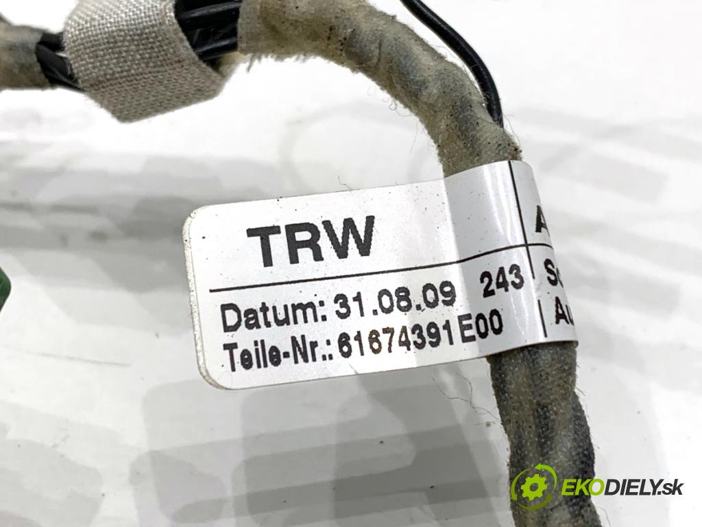 AUDI Q7 4L SUV 2009 176 kW 3.0 TDI quattro 2967 káblovačka silenbloku airbag 4F0971589A