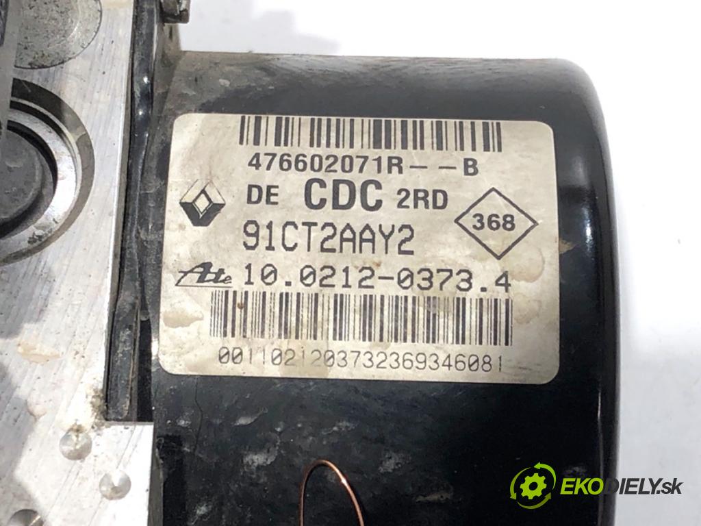 RENAULT LAGUNA III Kombi 2009 110 kW 2.0 dCi (KT01, KT08, KT09, KT0K, KT12, KT1D, KT1W) 1995 Pumpa ABS 476602071R (Pumpa ABS)