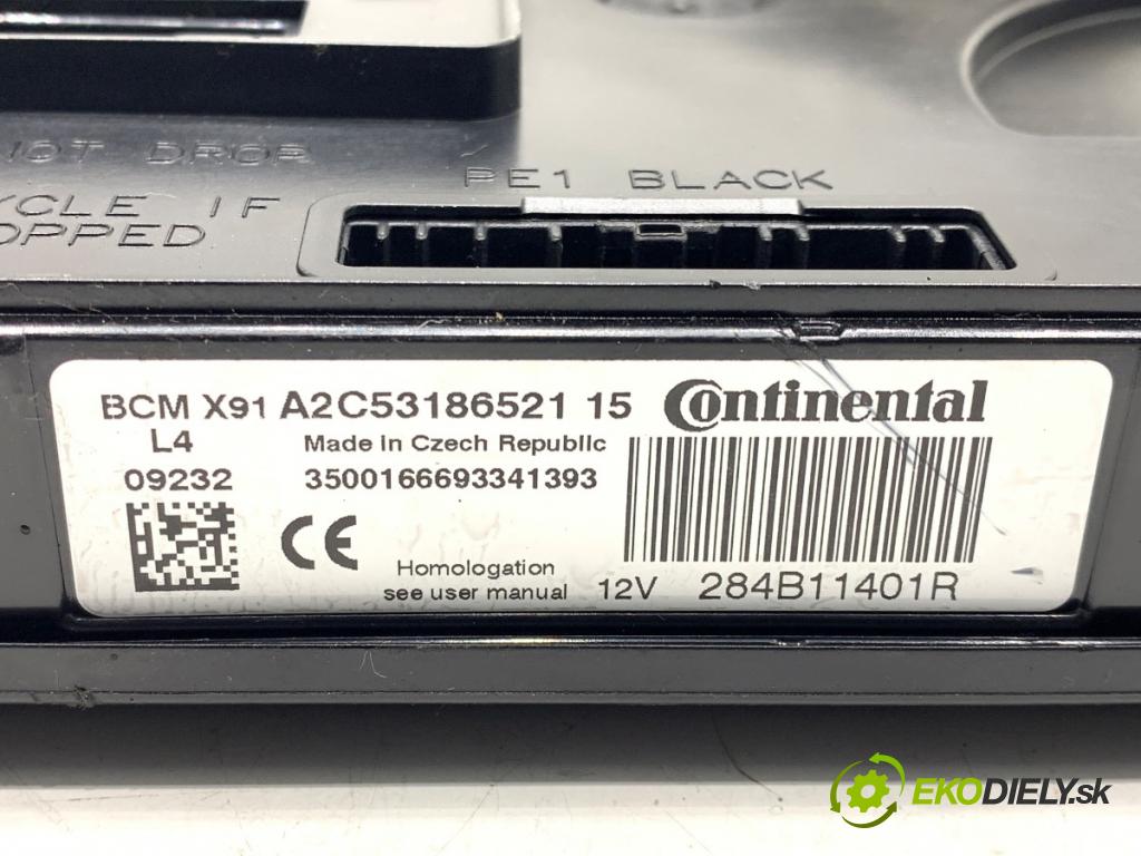 RENAULT LAGUNA III Kombi 2009 110 kW 2.0 dCi (KT01, KT08, KT09, KT0K, KT12, KT1D, KT1W) 1995 modul BSI 284B11401R (Pojistková skříňka)