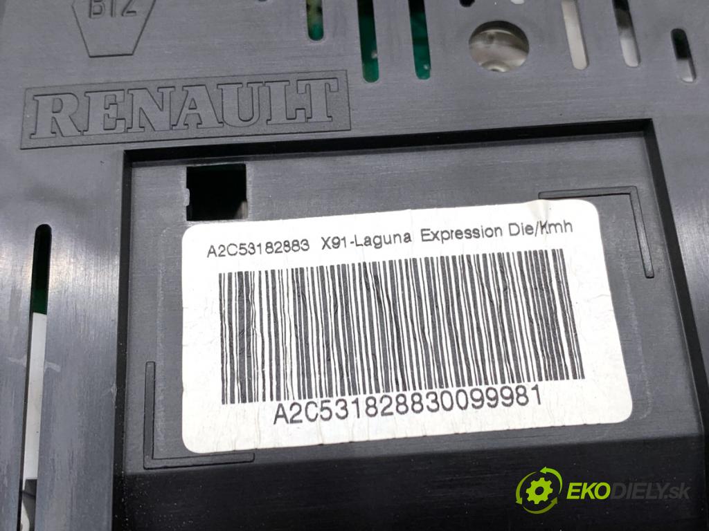 RENAULT LAGUNA III Kombi 2009 110 kW 2.0 dCi (KT01, KT08, KT09, KT0K, KT12, KT1D, KT1W) 1995 Prístrojovka 248100006R (Prístrojová doska)