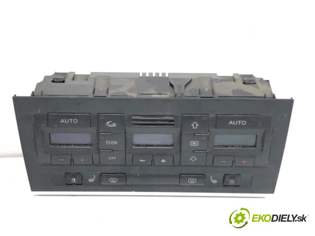 AUDI A4 B6 Kombi 2004 96 kW 1.9 TDI 1896 Panel ovládania kúrenia 8E0820043AB (Prepínacie páčky pod volantom)