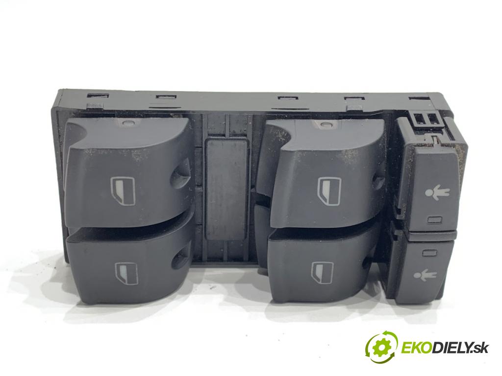 AUDI A6 C6 sedan 2008 103 kW 2.0 TDI 1968 Prepínač okien  (Prepínacie páčky pod volantom)