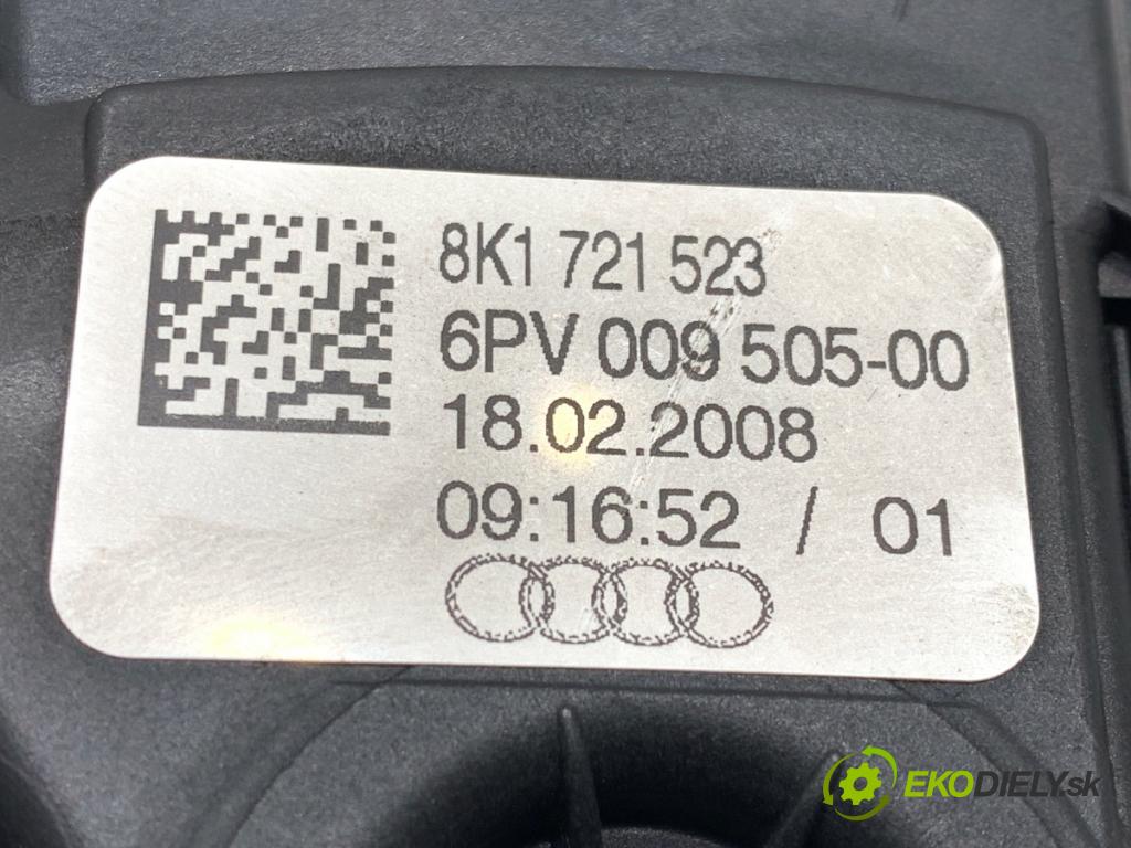 AUDI A6 C6 sedan 2008 103 kW 2.0 TDI 1968 potenciometr plynového pedálu 8K1721523 (Potenciometr plynového pedálu)