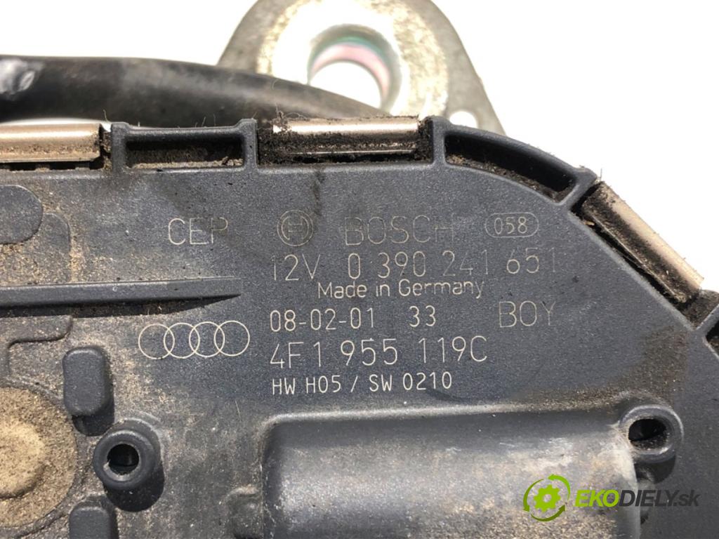 AUDI A6 C6 sedan 2008 103 kW 2.0 TDI 1968 Mechanizmus stieračov predný 4F1955023J (Motorček stieračov predný)