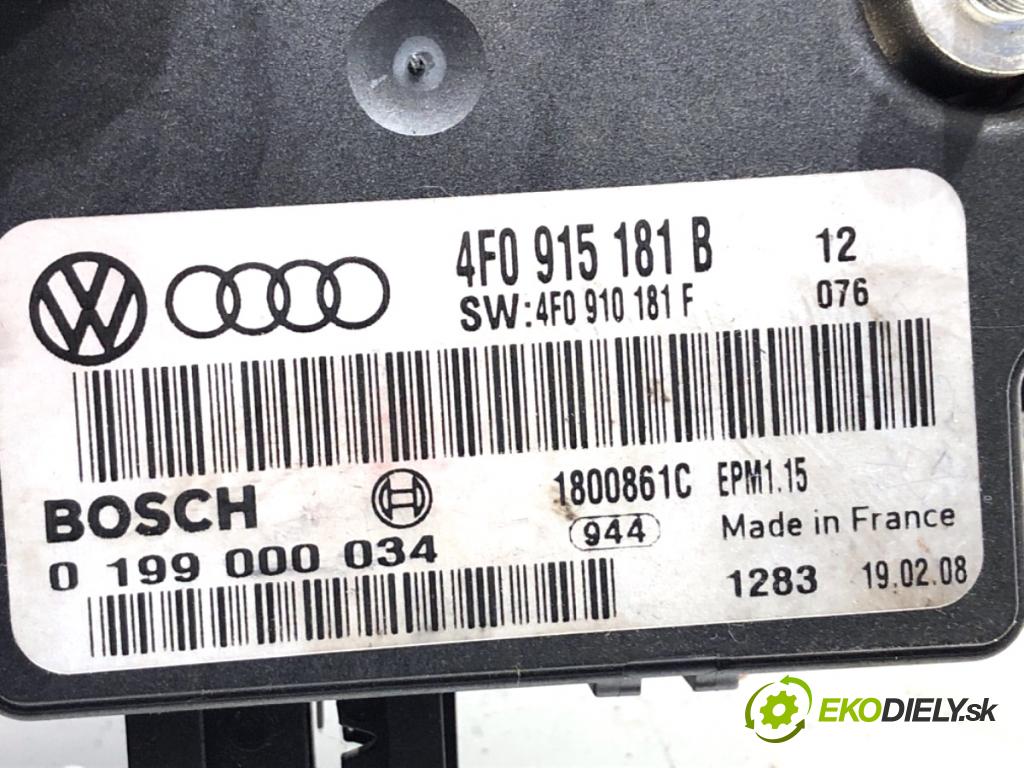 AUDI A6 C6 sedan 2008 103 kW 2.0 TDI 1968 Modul akumulátora 4F0915181B