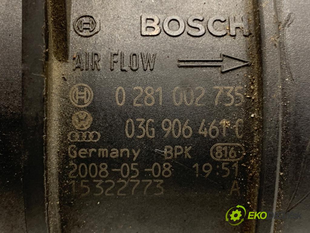AUDI A4 B8 sedan 2008 105 kW 2.0 TDI 1968 Váha vzduchu 03G906461C (Váha vzduchu)