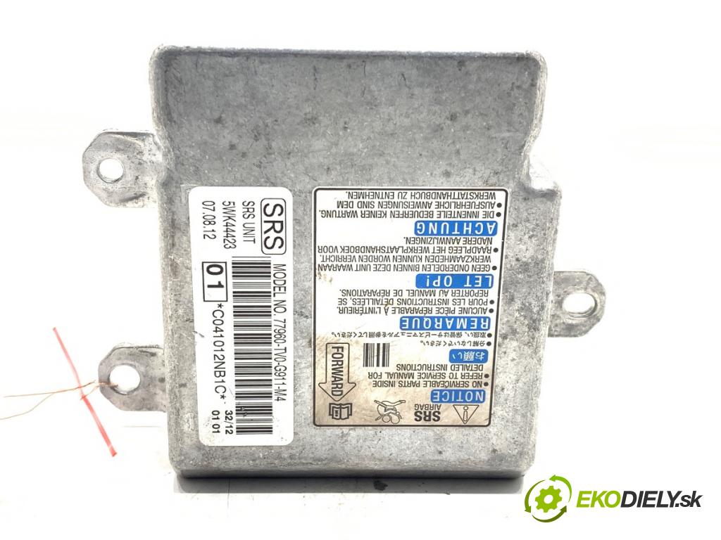 HONDA CIVIC IX liftback 2013 73 kW 1.4 i-VTEC (FK1) 1339 senzor airbag 77960-TV0-G911-M4 (Snímač)