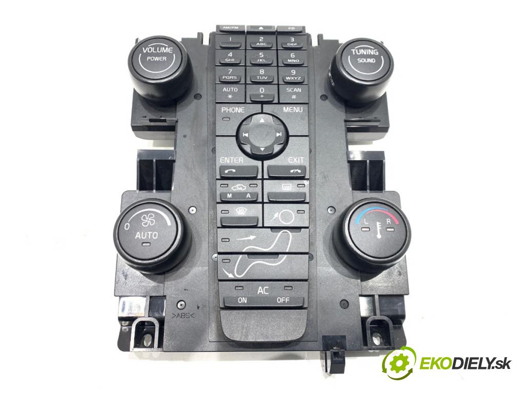 VOLVO V50 Kombi 2005 100 kW 2.0 D 1998 Panel ovládania kúrenia 30737670 (Prepínacie páčky pod volantom)