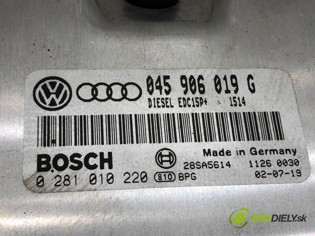 AUDI A2 liftback 2003 55 kW 1.4 TDI 1422 riadiaca jednotka Motor 045906019G (Riadiaca jednotka)