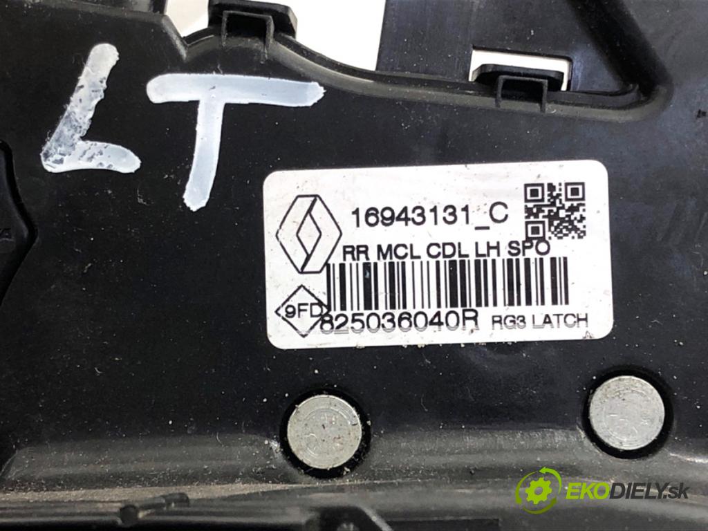 RENAULT MEGANE IV sedan 2019 103 kW 1.3 TCe 140 (LVNB) 1332 zámok Dvere ľavy zad 825036040R