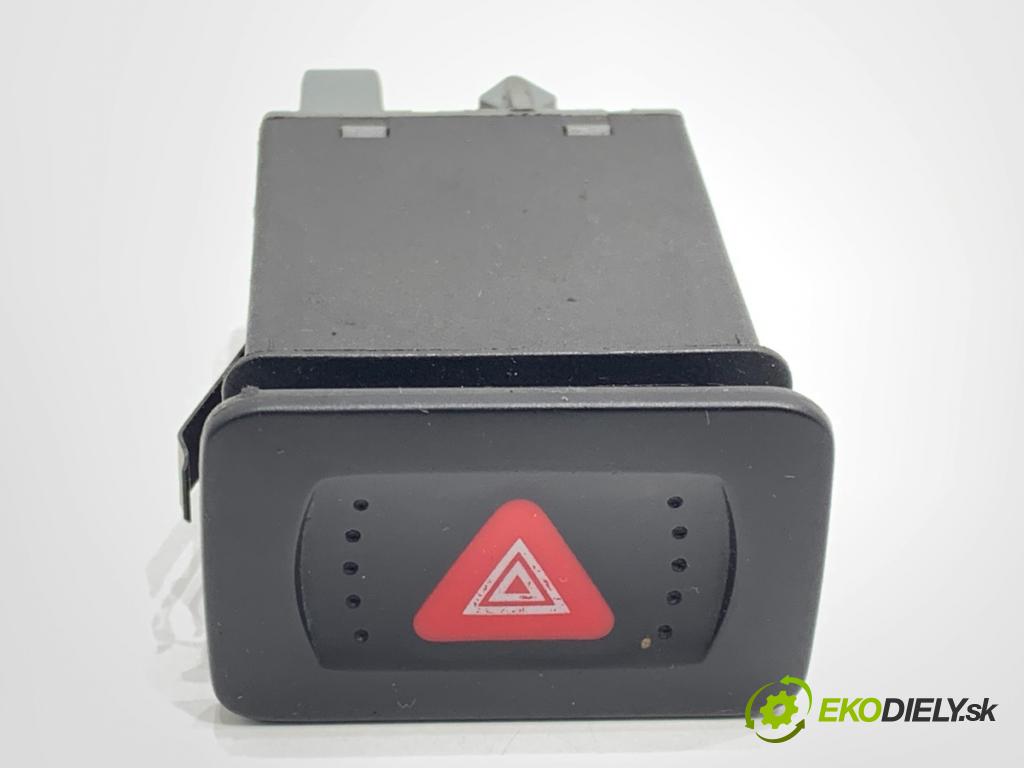 VW GOLF IV liftback 1998 92 kW 1.8 1781 Spínač svetiel výstražných (núdzových) 1J0953235J (Prepínacie páčky pod volantom)