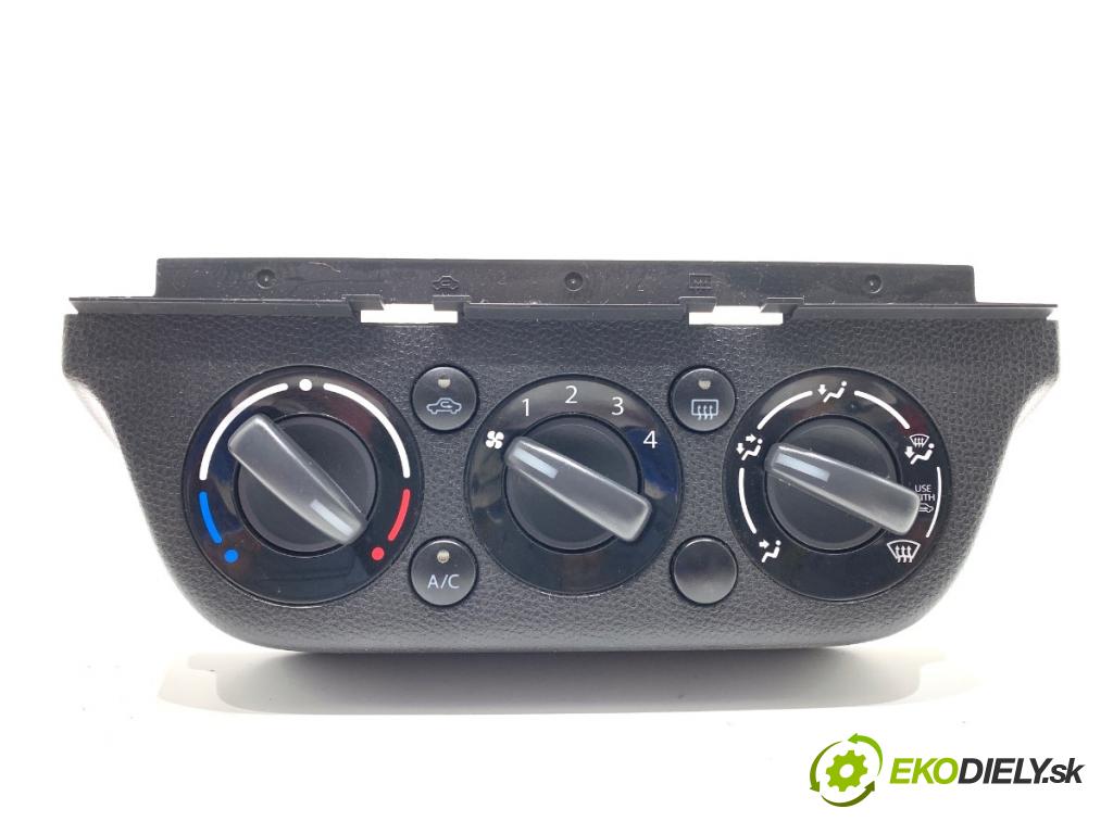 SUZUKI SWIFT III liftback 2007 68 kW 1.3 (RS 413) 1328 Panel ovládania kúrenia  (Prepínacie páčky pod volantom)