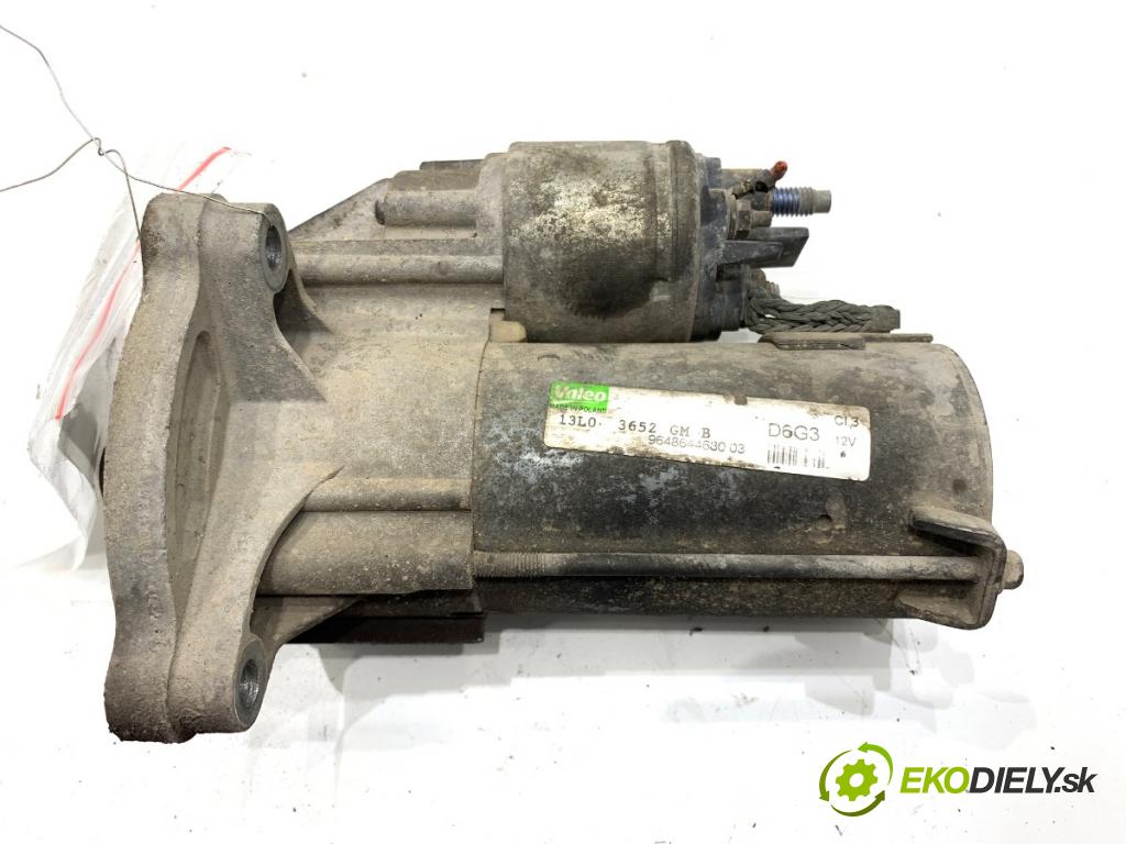 PEUGEOT 307 liftback 2004 80 kW 1.6 16V 1587 Štartér 9648644680 (Štartér)