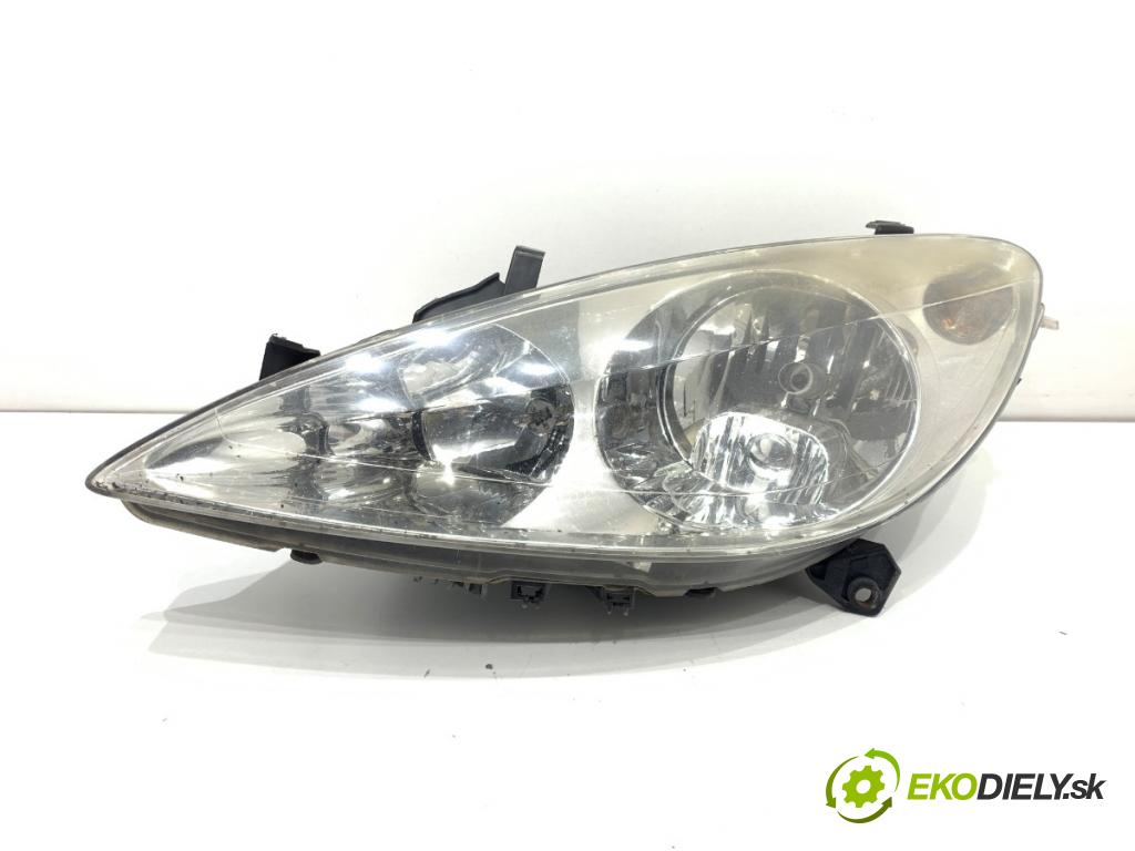 PEUGEOT 307 liftback 2004 80 kW 1.6 16V 1587 Svetlomet ľavy predný 9641615380