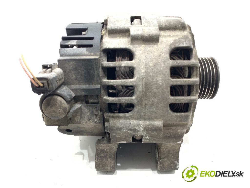PEUGEOT 307 liftback 2004 80 kW 1.6 16V 1587 Alternátor 9649611780 (Alternátor)