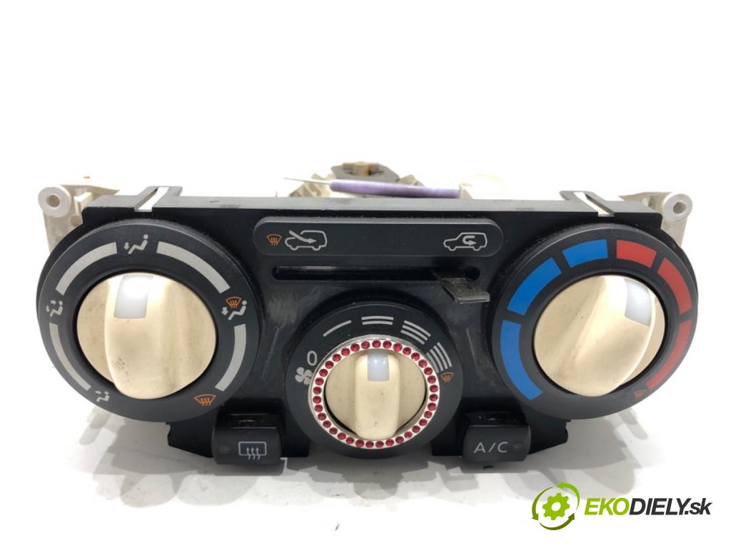 NISSAN MICRA K12 liftback 2003 48 kW 1.5 dCi 1461 Panel ovládania kúrenia 27520-AX701 (Prepínacie páčky pod volantom)