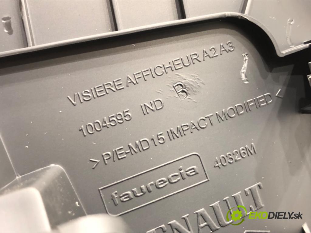 RENAULT MEGANE III kabriolet 2011 96 kW 1.4 TCe (EZ0F, EZ1V) 1397 Dislpej 280346458R (Prístrojová doska)