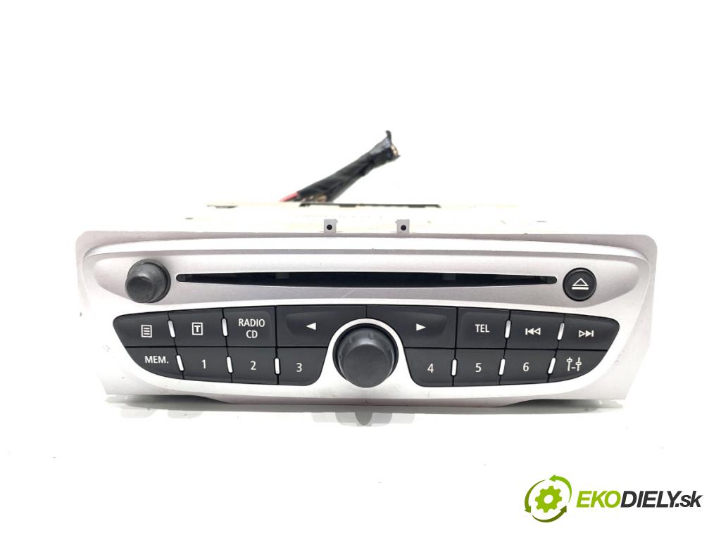 RENAULT MEGANE III kabriolet 2011 96 kW 1.4 TCe (EZ0F, EZ1V) 1397 RADIO 281157550R (Audio zariadenie)