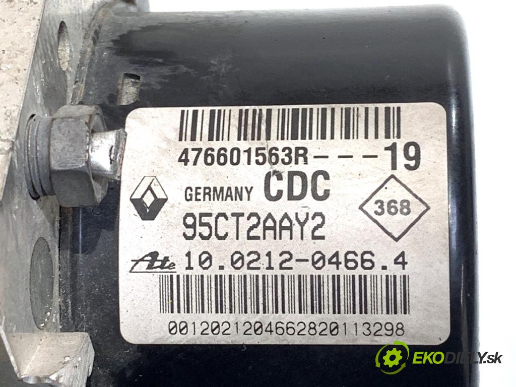 RENAULT MEGANE III kabriolet 2011 96 kW 1.4 TCe (EZ0F, EZ1V) 1397 Pumpa ABS 476601563R (Pumpa ABS)