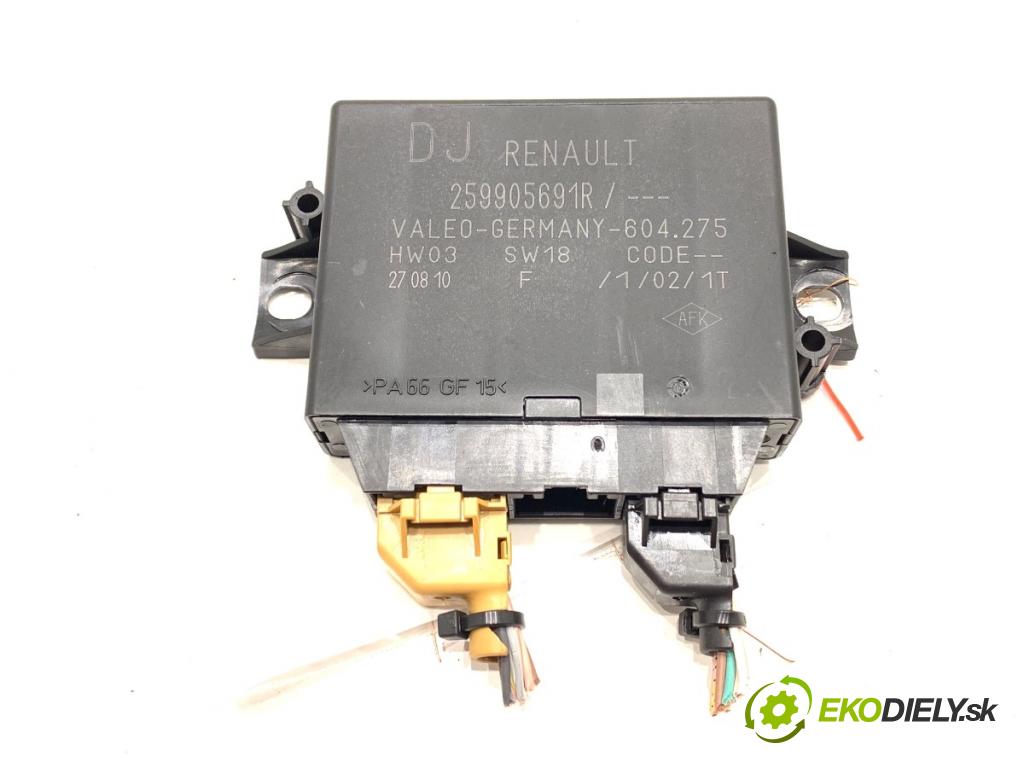 RENAULT MEGANE III kabriolet 2011 96 kW 1.4 TCe (EZ0F, EZ1V) 1397 Modul PDC 259905691R (Riadiaca jednotka ostatné)