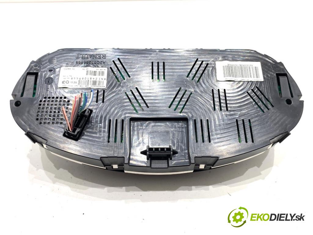 RENAULT MEGANE III kabriolet 2011 96 kW 1.4 TCe (EZ0F, EZ1V) 1397 Prístrojovka 248106944R (Prístrojová doska)