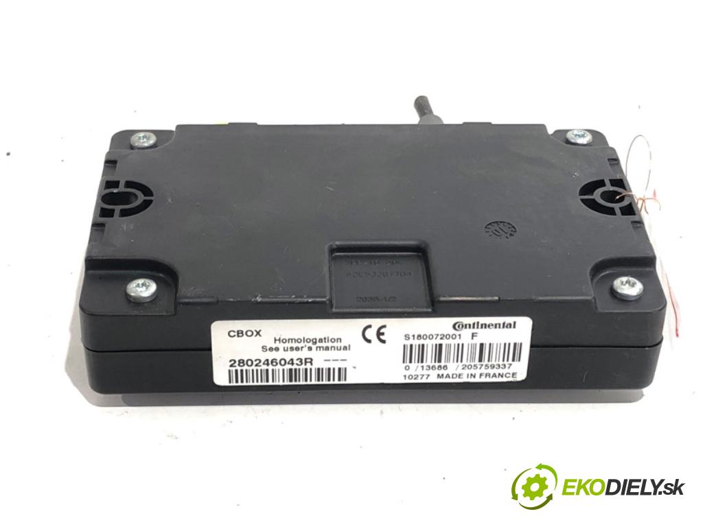 RENAULT MEGANE III kabriolet 2011 96 kW 1.4 TCe (EZ0F, EZ1V) 1397 modul radia 280246043R