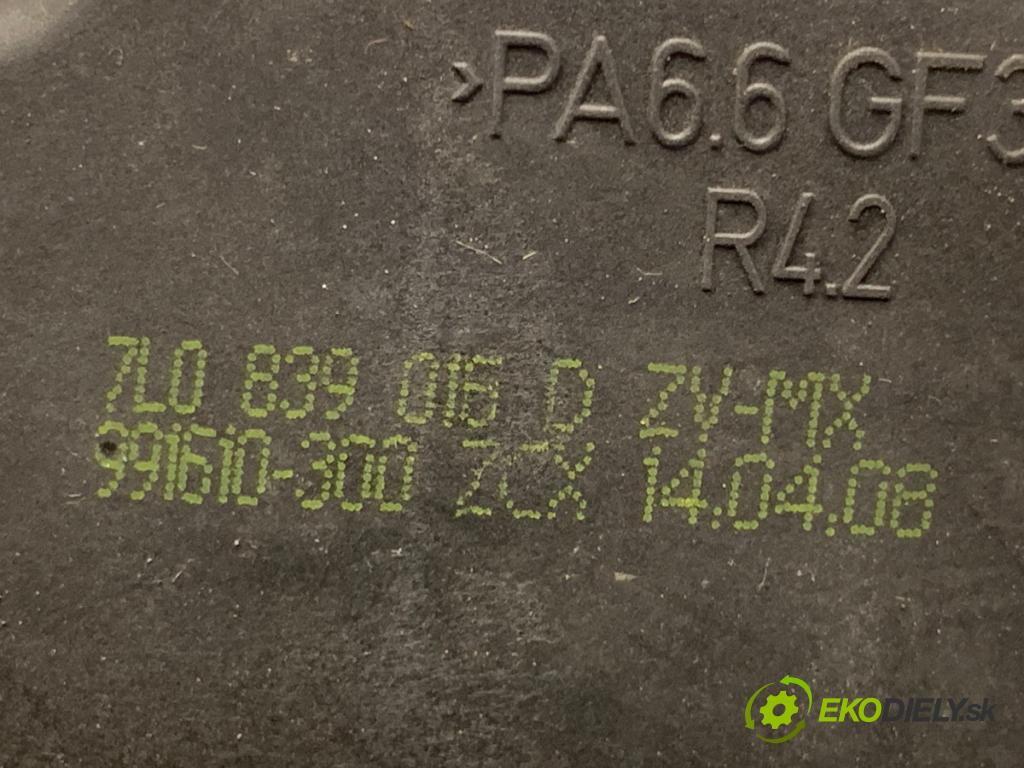 VW GOLF V Kombi 2007 77 kW 1.9 TDI 1896 zámok dveře pravý zadní část 7L0839016D
