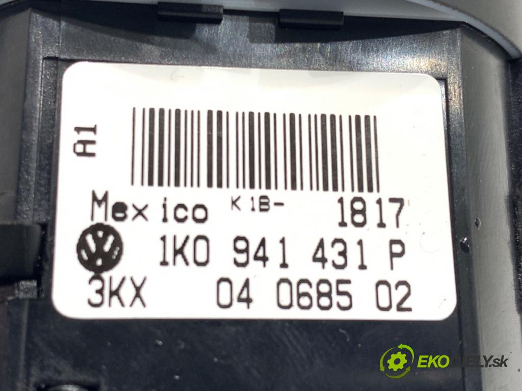 VW GOLF V Kombi 2007 77 kW 1.9 TDI 1896 spínač světel 1K0941431P