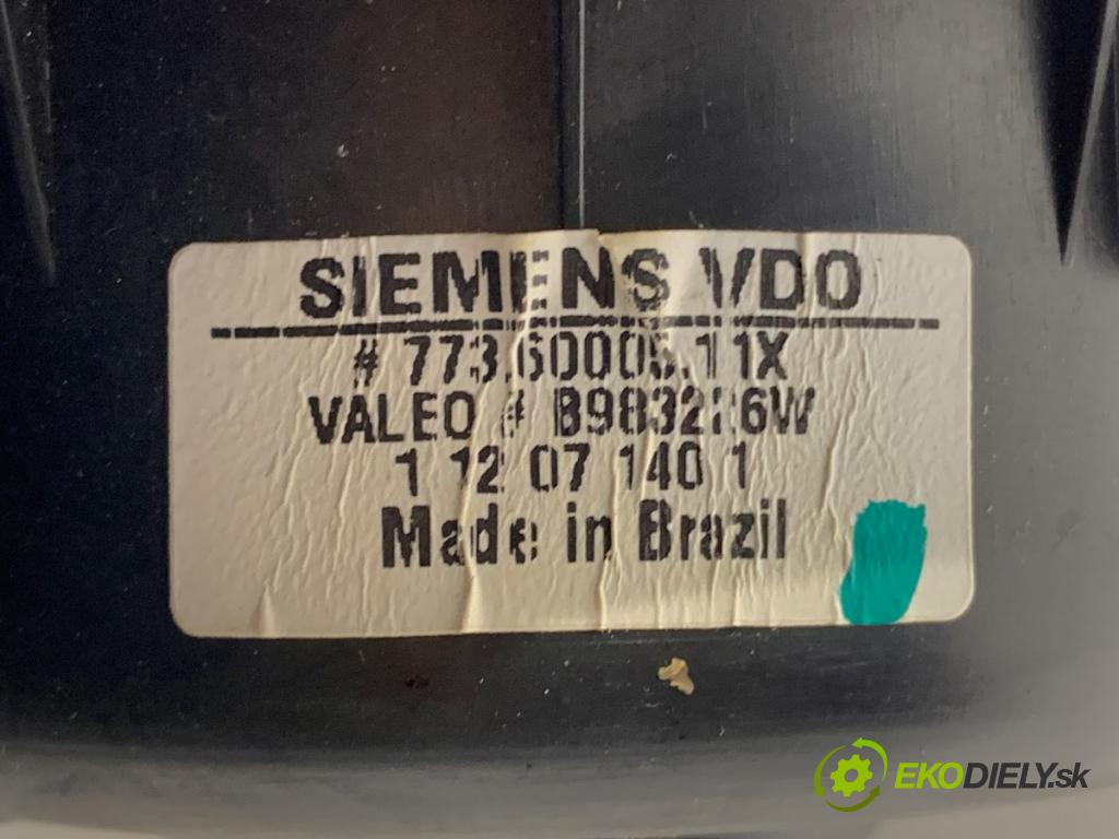VW GOLF V Kombi 2007 77 kW 1.9 TDI 1896 topení