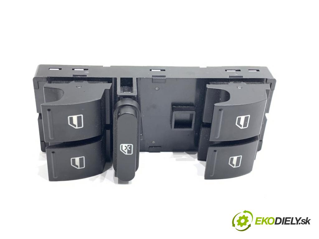 VW GOLF V Kombi 2007 77 kW 1.9 TDI 1896 Prepínač okien  (Prepínacie páčky pod volantom)