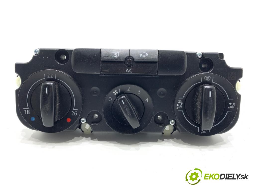 VW GOLF V Kombi 2007 77 kW 1.9 TDI 1896 Panel ovládania kúrenia 1K0820047FT (Prepínacie páčky pod volantom)