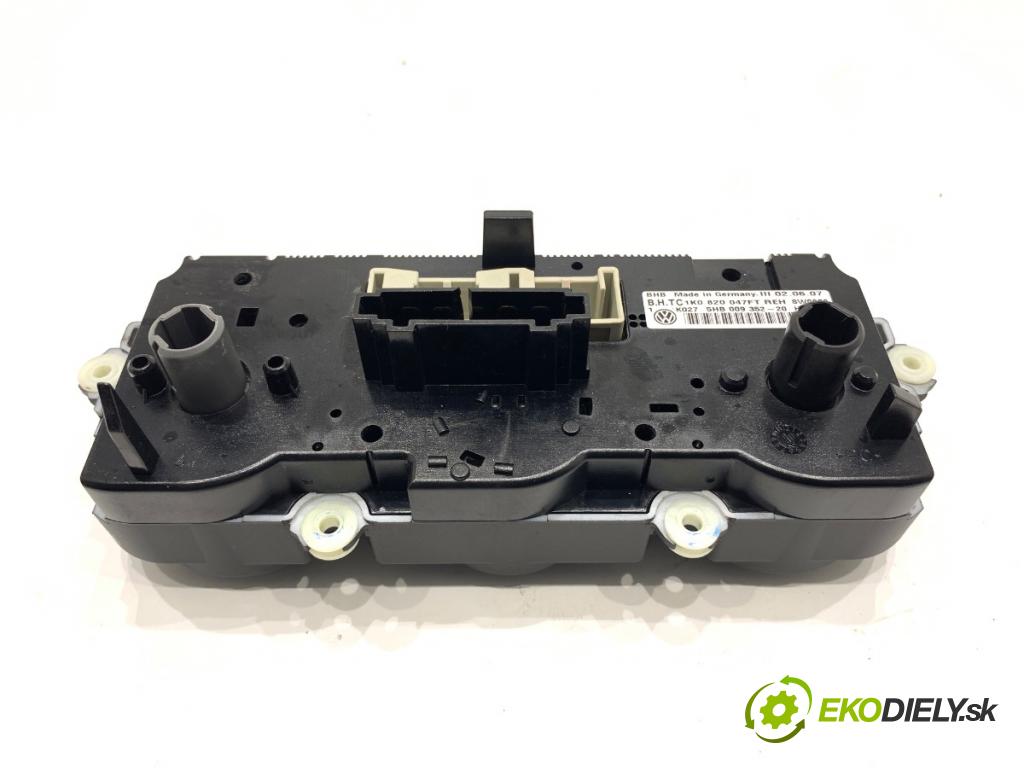 VW GOLF V Kombi 2007 77 kW 1.9 TDI 1896 Panel ovládania kúrenia 1K0820047FT (Prepínacie páčky pod volantom)