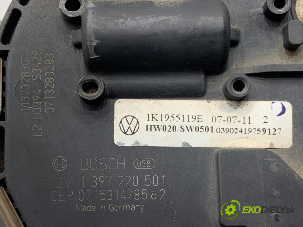 VW GOLF V Kombi 2007 77 kW 1.9 TDI 1896 Mechanizmus stieračov predný 1K1955119E (Motorček stieračov predný)