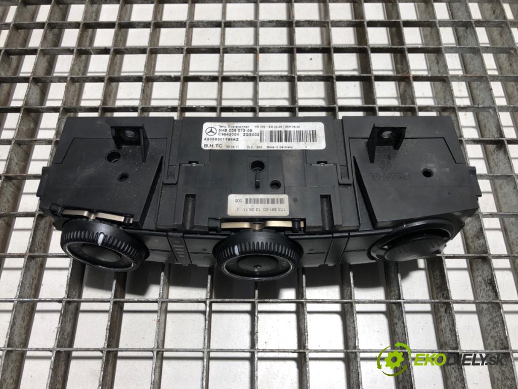 MERCEDES-BENZ W906 Skrzynia 2011 120 kW 216 CDI (906.611, 906.613) 2143 Panel ovládania kúrenia A9068301785KZ (Prepínacie páčky pod volantom)