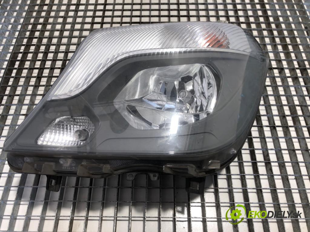 MERCEDES-BENZ W906 Skrzynia 2011 120 kW 216 CDI (906.611, 906.613) 2143 světlomet levý přední část A9068205800