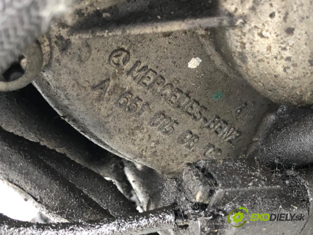 MERCEDES-BENZ W906 Skrzynia 2011 120 kW 216 CDI (906.611, 906.613) 2143 Motor KOMPLETNÍ: 651955