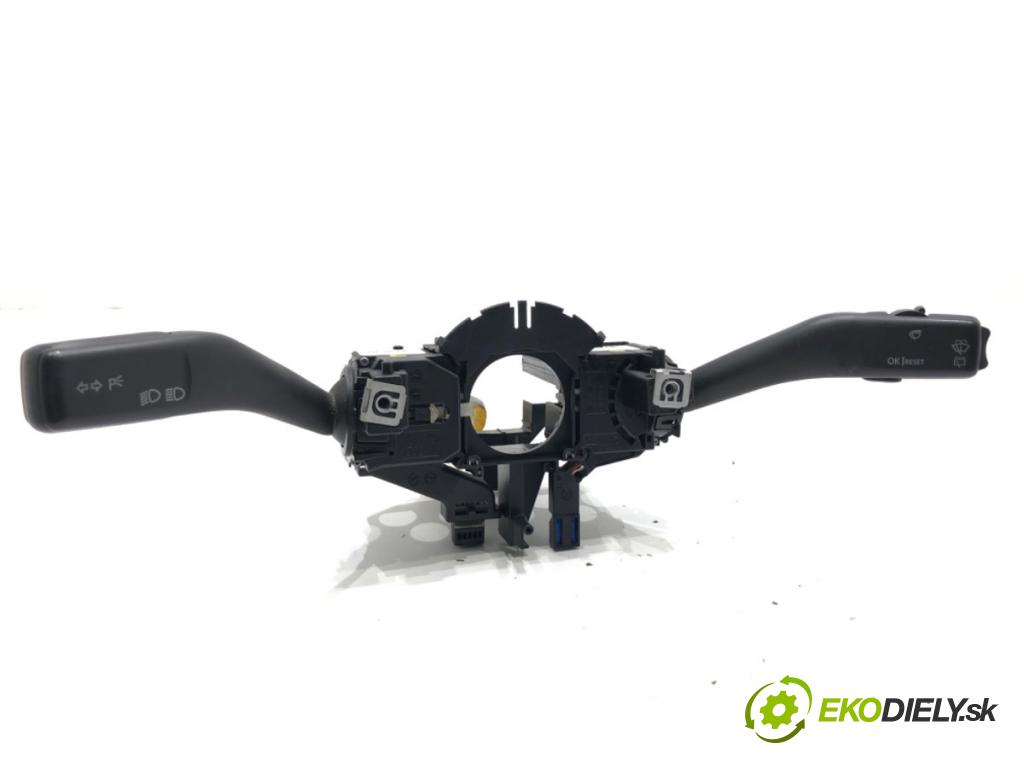 AUDI A3 8P liftback 2003 103 kW 2.0 TDI 1968 Prepínač kombinovaný 1K0953503F (Prepínacie páčky pod volantom)