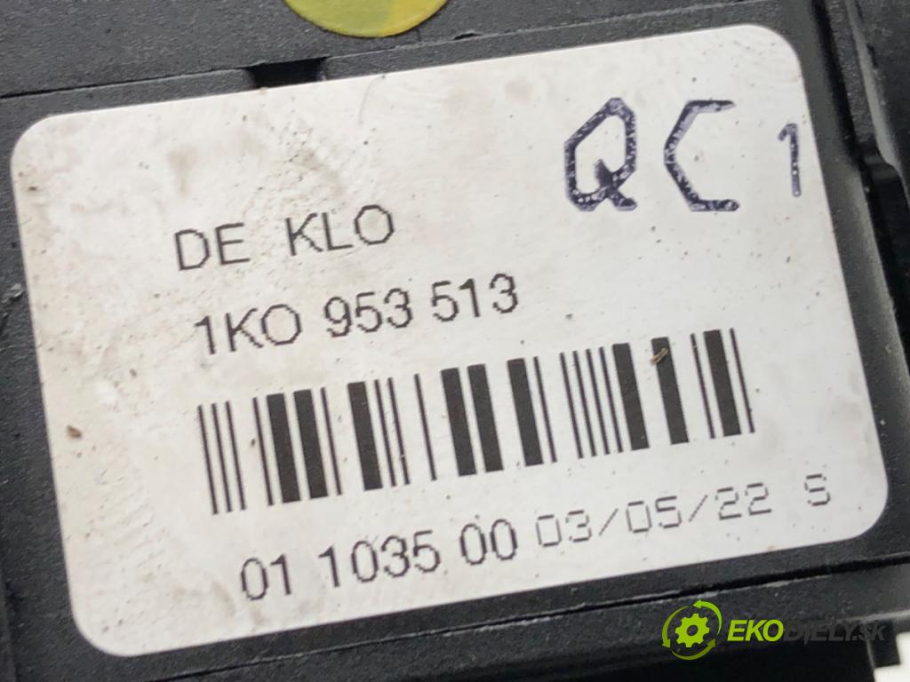 AUDI A3 8P liftback 2003 103 kW 2.0 TDI 1968 Prepínač kombinovaný 1K0953503F (Prepínacie páčky pod volantom)