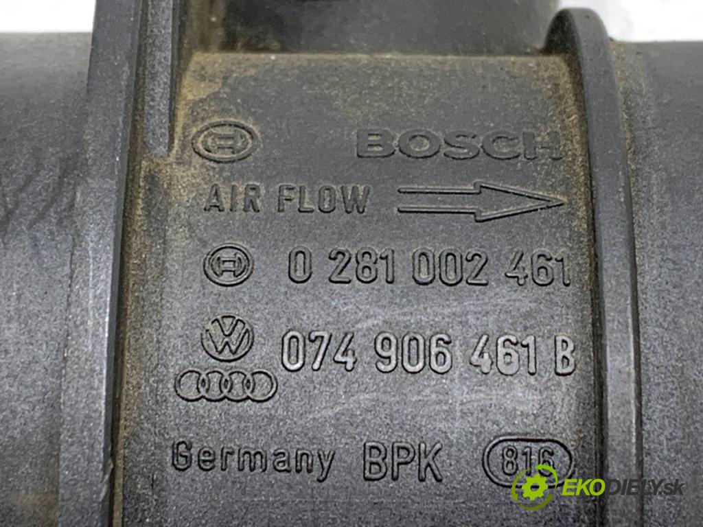 AUDI A3 8P liftback 2003 103 kW 2.0 TDI 1968 Váha vzduchu 074906461B (Váha vzduchu)