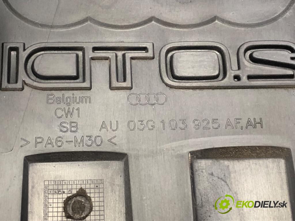 AUDI A3 8P liftback 2003 103 kW 2.0 TDI 1968 Kryt Motor 03G103925AF (Kryt motora)