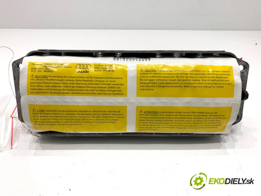 AUDI A3 8P liftback 2003 103 kW 2.0 TDI 1968 AirBag spolujezdce 8P0880202 (Airbag)