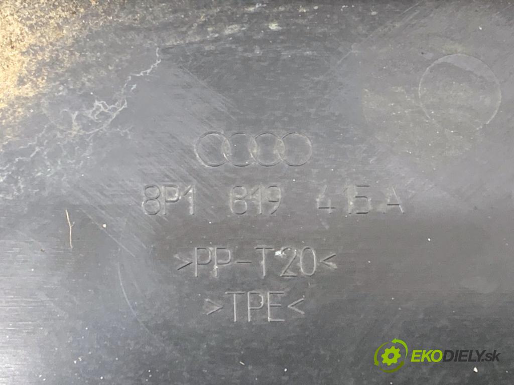 AUDI A3 8P liftback 2003 103 kW 2.0 TDI 1968 Torpédo, plast pod čelné okno 8P1819415A (Torpédo (plast pod čelným sklom))