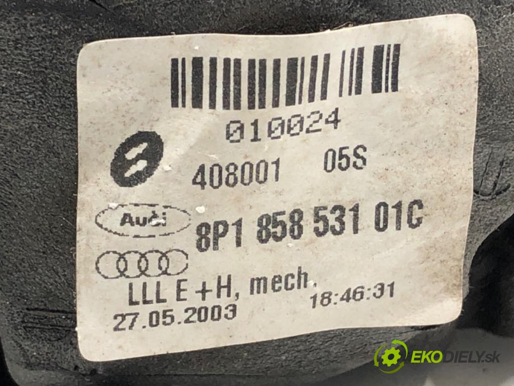 AUDI A3 8P liftback 2003 103 kW 2.0 TDI 1968 Spätné zrkadlo ľavy
