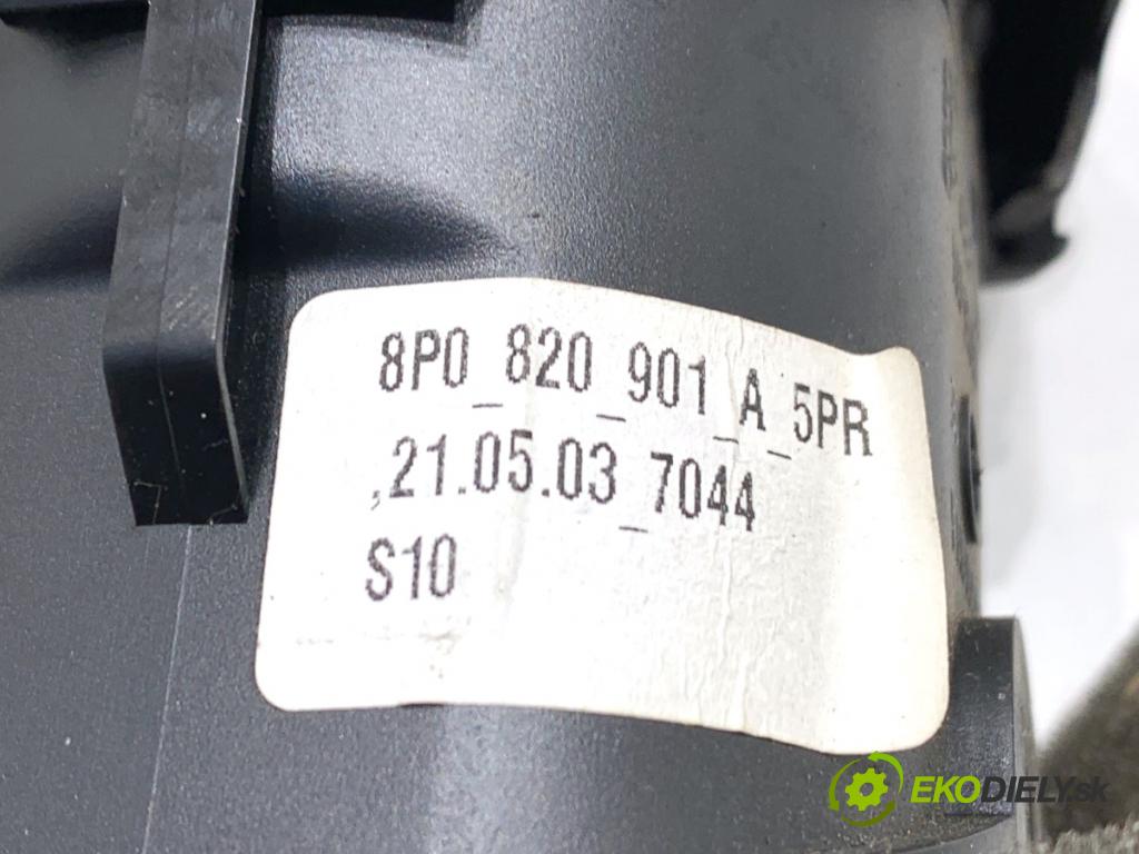 AUDI A3 8P liftback 2003 103 kW 2.0 TDI 1968 mří topení pravý přední část 8P0820901A