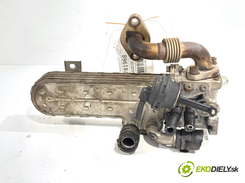 AUDI A3 8P liftback 2003 103 kW 2.0 TDI 1968 Chladič EGR 03G131513J
